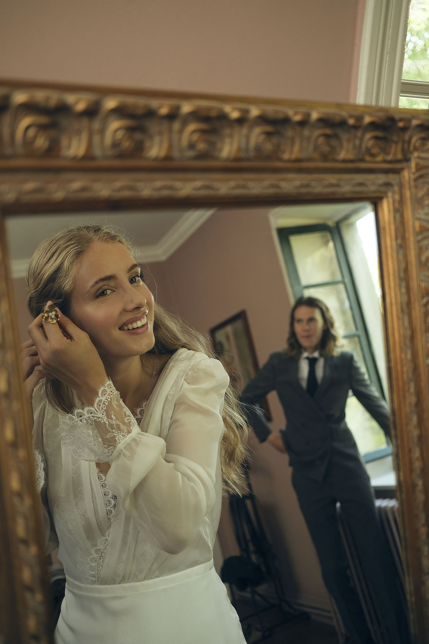 Olympe-mariage beau-costumes campagne photographie photo modele mathilda galmot leah hoffman charlotte lamouroux coline berger damien lemaire