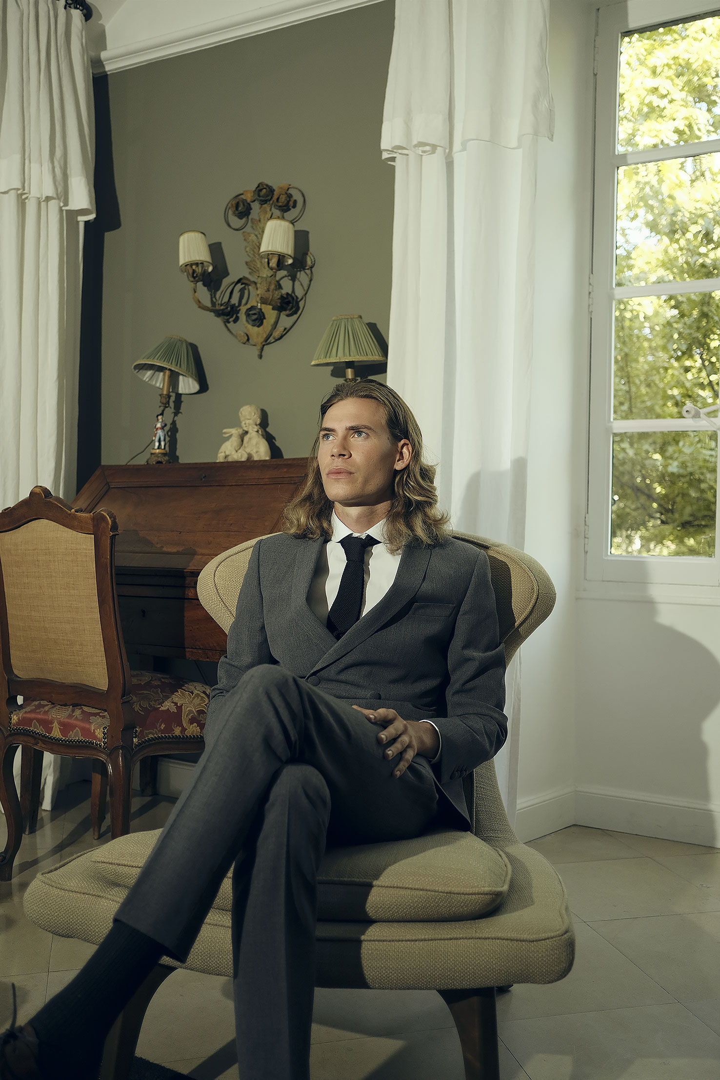 Olympe-mariage beau-costumes campagne photographie photo modele mathilda galmot leah hoffman charlotte lamouroux coline berger damien lemaire