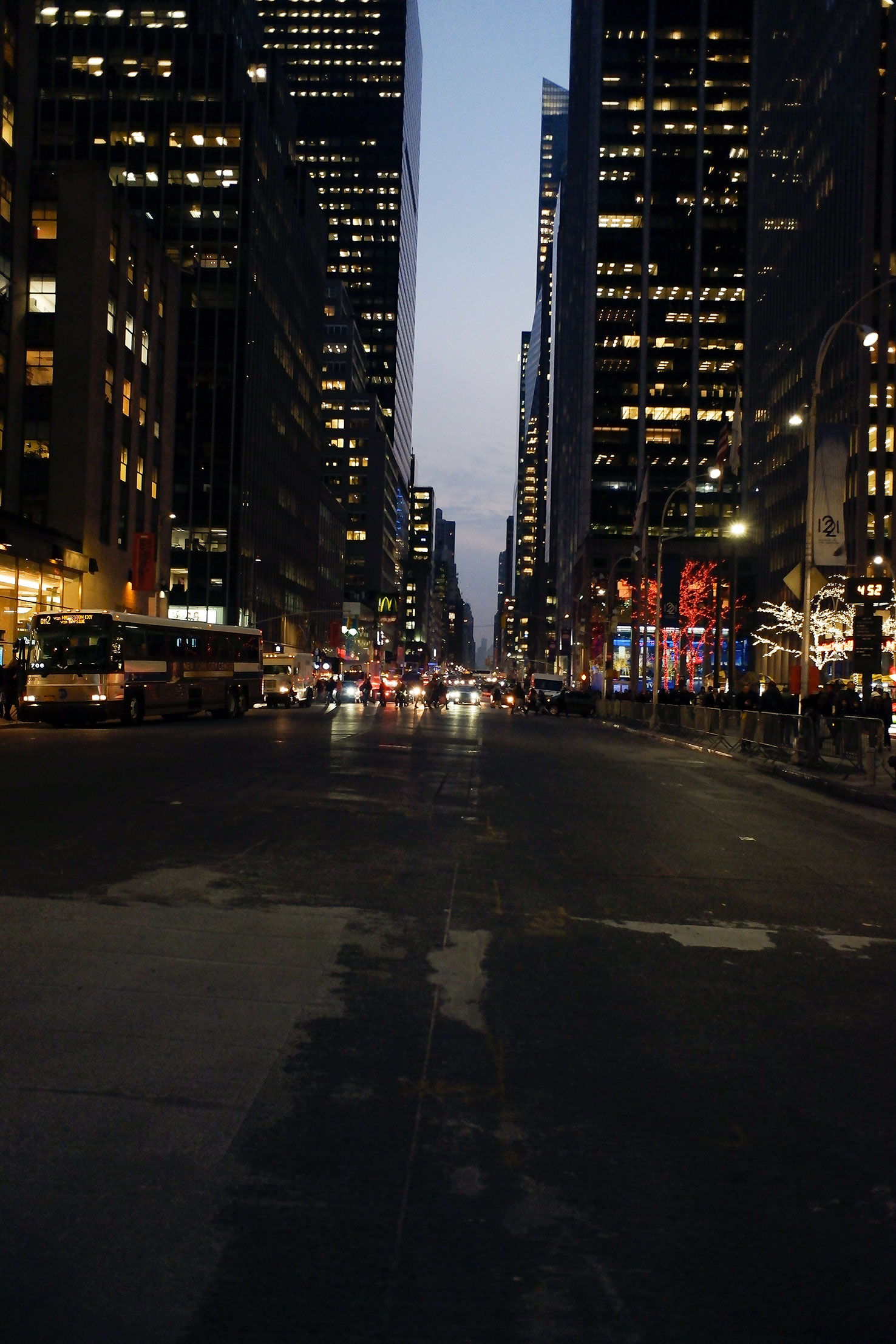 photo photographie lifestyle new york street paysage nuit